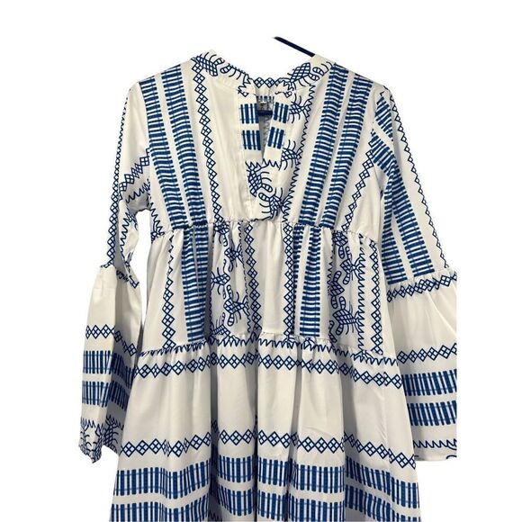 Miss look lobster geometrical, print beach, coverup tunic - Picture 3 of 8